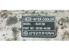Recambio de intercooler para kia sorento 2.5 crdi ex referencia OEM IAM   