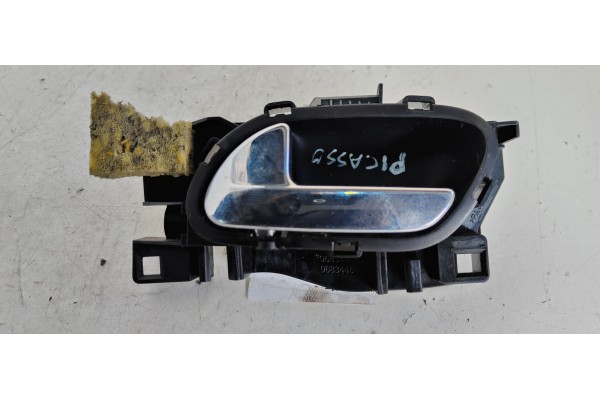 Recambio de maneta interior trasera izquierda para citroen c3 picasso exclusive referencia OEM IAM 9683446877  
