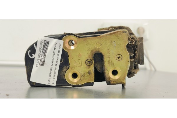 Recambio de cerradura puerta trasera derecha para jeep gr.cherokee (wj/wg) 3.1 td limited referencia OEM IAM   