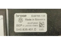 Recambio de elevalunas trasero izquierdo para volkswagen golf viii lim. (cd1) life referencia OEM IAM 5H0839401D  