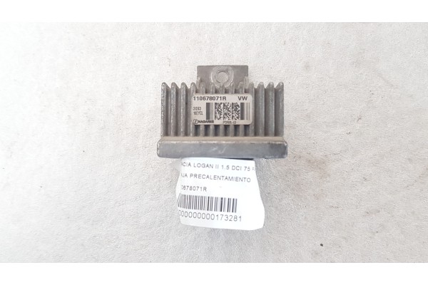 Recambio de caja precalentamiento para dacia logan ii 1.5 dci 75 fap referencia OEM IAM 110678071R  