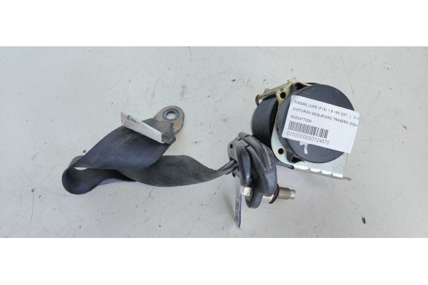 Recambio de cinturon seguridad trasero izquierdo para nissan juke (f15) 1.6 16v cat referencia OEM IAM 602047700A  