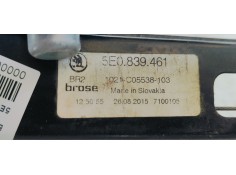 Recambio de elevalunas trasero izquierdo para skoda octavia lim. (5e3) like referencia OEM IAM 5E0839461  