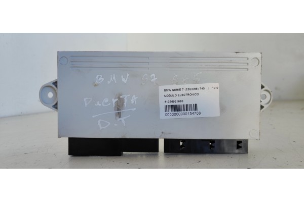 Recambio de modulo electronico para bmw serie 7 (e65/e66) 745i referencia OEM IAM 61356921980  