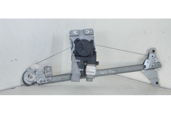 Recambio de elevalunas trasero izquierdo para peugeot 307 break/sw (s2) 1.6 hdi referencia OEM IAM 400632H  