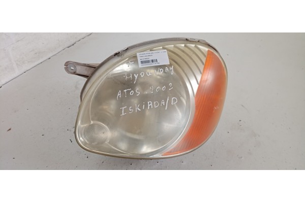 Recambio de faro izquierdo para hyundai atos (mx) 1.0 cat referencia OEM IAM 9210106XXX  