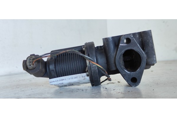 Recambio de valvula egr para saab 9-3 cabrio vector referencia OEM IAM 55215031  