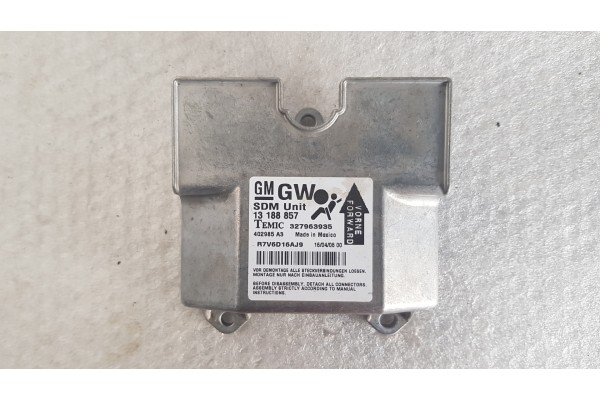 Recambio de centralita airbag para opel astra h ber. 1.6 i referencia OEM IAM 13188857  