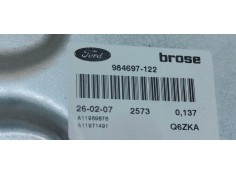 Recambio de elevalunas delantero derecho para ford focus berlina (cap) sport referencia OEM IAM 984697122  