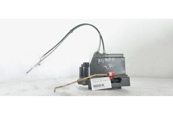 Recambio de cerradura puerta trasera derecha para ssangyong kyron 2.0 d referencia OEM IAM   