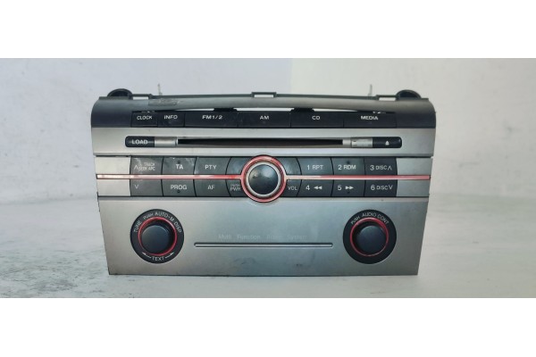 Recambio de sistema audio / radio cd para mazda 3 berlina (bk) 2.0mzcd 143 fap referencia OEM IAM 14794008  