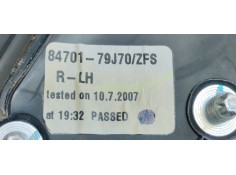Recambio de retrovisor derecho para suzuki sx4 rw (ey) glx referencia OEM IAM   