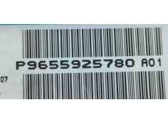 Recambio de cuadro instrumentos para peugeot 307 cc (s2) 1.6 16v cat referencia OEM IAM P9655925780  