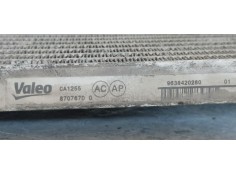 Recambio de condensador / radiador aire acondicionado para citroen c4 berlina collection referencia OEM IAM 9638420280  