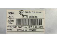 Recambio de sistema audio / radio cd para ford focus berlina (cap) sport referencia OEM IAM 6S6118C815AF  