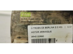Recambio de motor arranque para citroen c5 berlina 2.0 hdi referencia OEM IAM 9645100680  