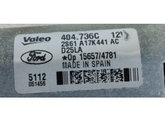 Recambio de motor limpia trasero para ford fiesta (cbk) 1.4 tdci cat referencia OEM IAM 2S61A17K441AC  