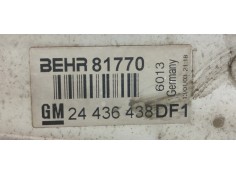 Recambio de intercooler para opel astra g berlina edition referencia OEM IAM 24436438DF1  