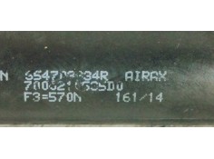 Recambio de amortiguadores capo para renault clio iv 1.2 referencia OEM IAM 654703934R  