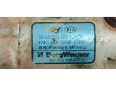 Recambio de motor arranque para kia stonic (ybcuv) 1.2 i 85 referencia OEM IAM 3610007100  