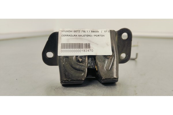 Recambio de cerradura maletero / porton para hyundai getz (tb) 1.1 básico referencia OEM IAM   