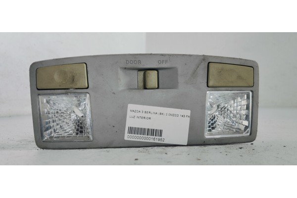 Recambio de luz interior para mazda 3 berlina (bk) 2.0mzcd 143 fap referencia OEM IAM   