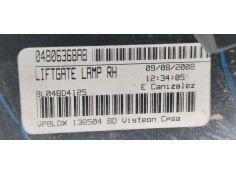 Recambio de piloto trasero derecho interior para dodge journey 2.0 16v crd cat referencia OEM IAM   