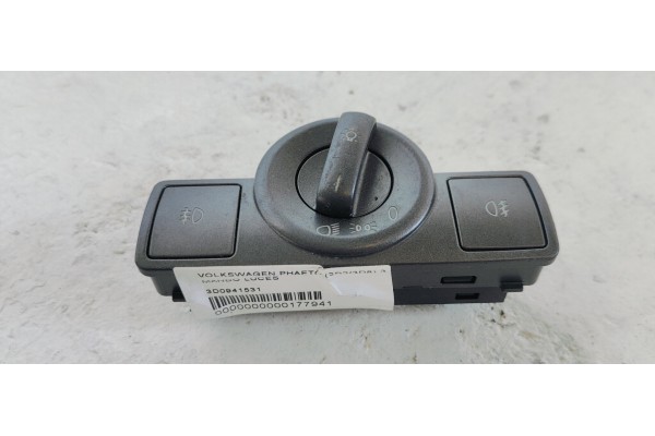 Recambio de mando luces para volkswagen phaeton (3d2/3d8) 3.0 tdi 224 4x4 referencia OEM IAM 3D0941531  