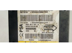 Recambio de centralita airbag para citroen c3 1.4 referencia OEM IAM 9656889080  