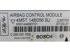 Recambio de centralita airbag para ford focus berlina (cap) 1.8 tdci turbodiesel cat referencia OEM IAM 4M5T14B056BJ  