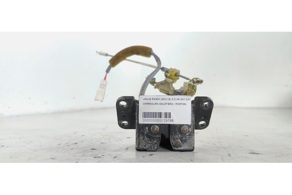 Recambio de cerradura maletero / porton para lexus rx300 (mcu15) luxury referencia OEM IAM   