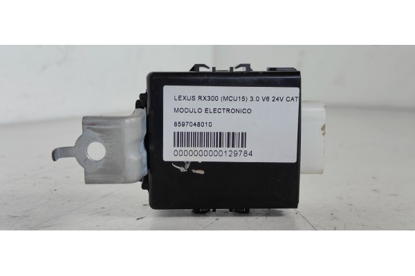 Recambio de modulo electronico para lexus rx300 (mcu15) luxury referencia OEM IAM 8597048010  