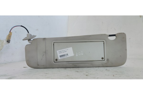 Recambio de parasol izquierdo para peugeot 207 cc 1.6i 120 referencia OEM IAM   