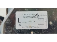 Recambio de piloto trasero izquierdo para renault captur 1.2 i turbo 118 referencia OEM IAM   