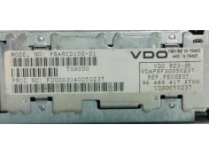Recambio de sistema audio / radio cd para peugeot 307 break / sw (s1) sw referencia OEM IAM 96489417XT  