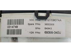 Recambio de cuadro instrumentos para volvo xc60 2.4 d referencia OEM IAM 31270907AA  