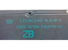 Recambio de pantalla multifuncion para opel zafira a 2.0 dti referencia OEM IAM 13106240  