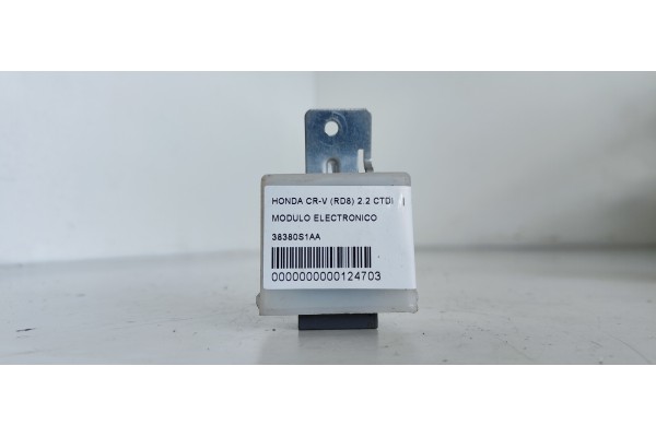 Recambio de modulo electronico para honda cr-v (rd8) 2.2 ctdi referencia OEM IAM 38380S1AA  