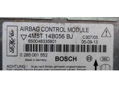 Recambio de centralita airbag para ford focus berlina (cap) 1.6 tdci cat referencia OEM IAM 4M5T14B056BJ  