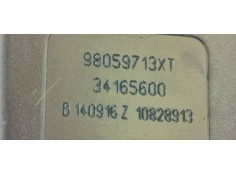 Recambio de enganche cinturon trasero derecho para citroen c4 cactus 1.2 i 82 referencia OEM IAM 98059713XT  
