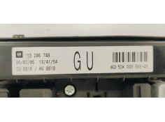Recambio de caja reles / fusibles para opel astra h ber. edition referencia OEM IAM 13206748  