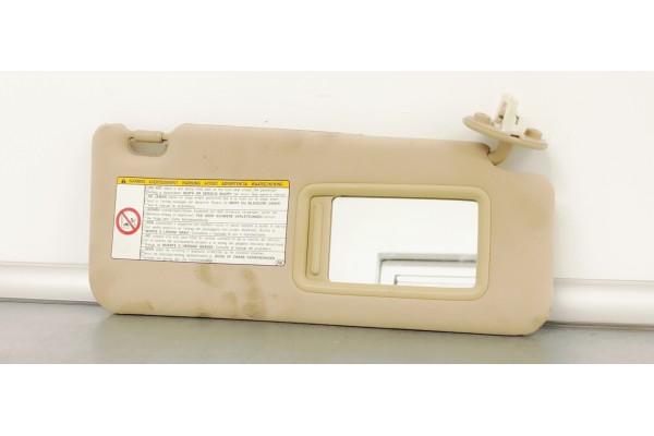 Recambio de parasol derecho para lexus is200 (ds2/is2) 2.2 d 180 [220] fap referencia OEM IAM   