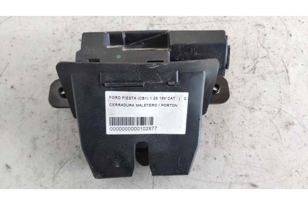 Recambio de cerradura maletero / porton para ford fiesta (cb1) ambiente referencia OEM IAM   