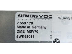 Recambio de centralita motor uce para bmw serie 3 touring (e91) 325i referencia OEM IAM 7559178  