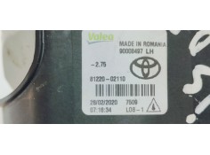 Recambio de faro antiniebla izquierdo para toyota yaris 1.5 i 112 referencia OEM IAM 8122002110  