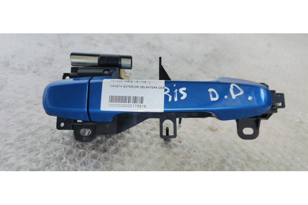 Recambio de maneta exterior delantera derecha para toyota yaris 1.5 i 112 referencia OEM IAM   