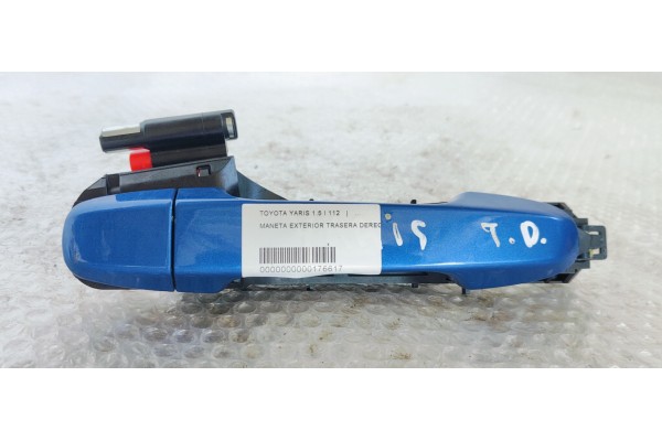 Recambio de maneta exterior trasera derecha para toyota yaris 1.5 i 112 referencia OEM IAM   