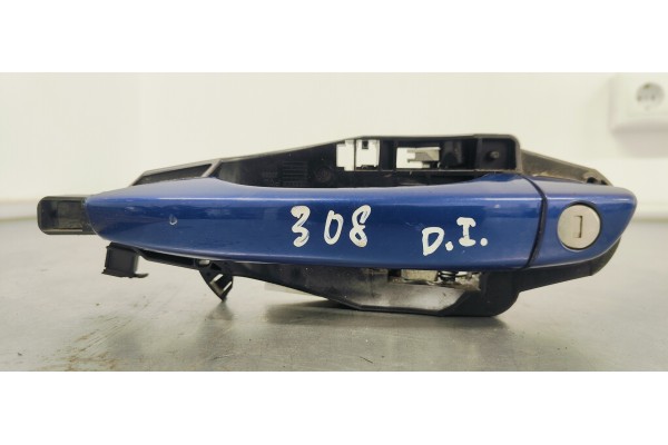 Recambio de maneta exterior delantera izquierda para peugeot 308 1.5 hdi 130 fap referencia OEM IAM 9802977380  