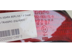 Recambio de piloto trasero izquierdo para citroen xsara berlina 1.9 diesel referencia OEM IAM   