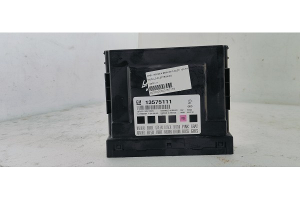 Recambio de modulo electronico para opel insignia berlina 2.0cdti 130 fap referencia OEM IAM 13575111  